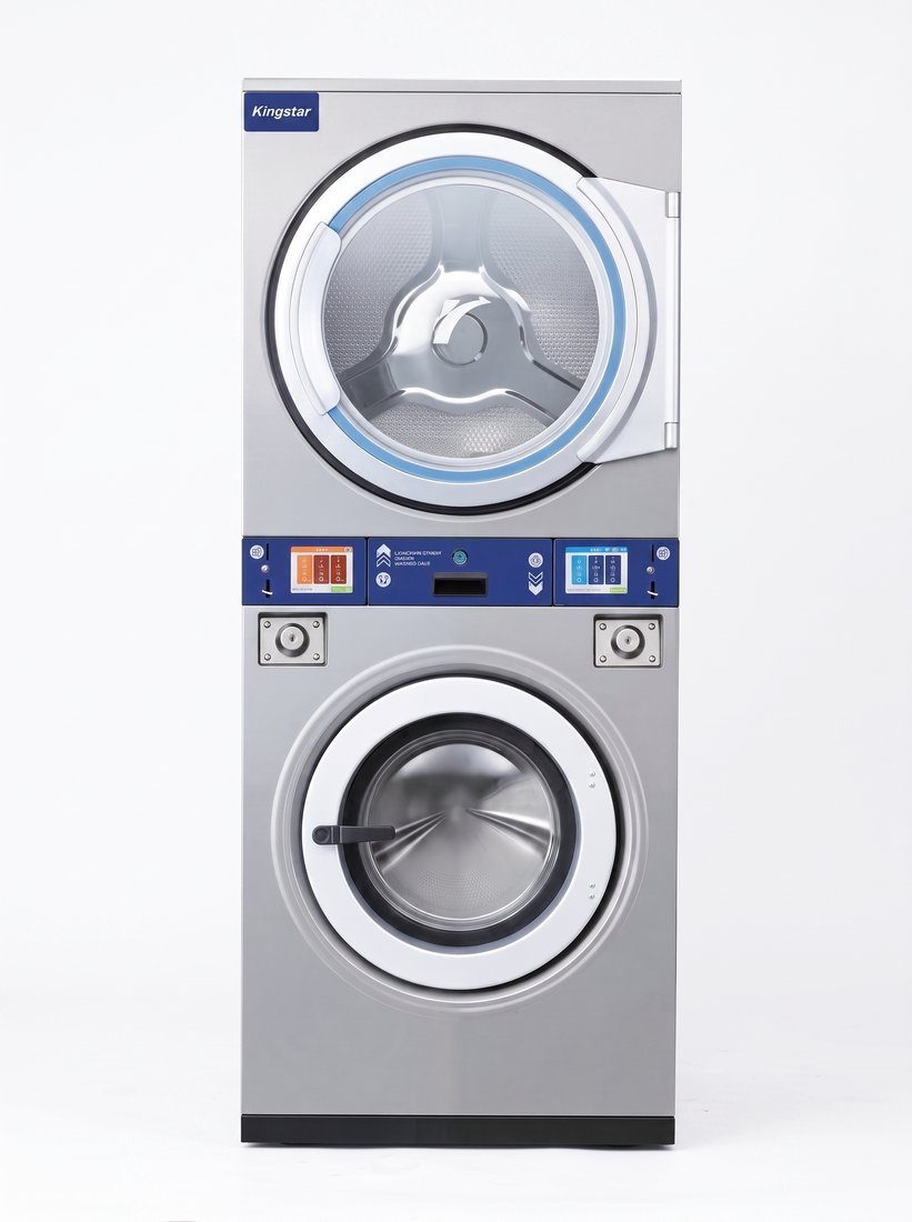 Kingstar coin-operated stacked washer-dryer
