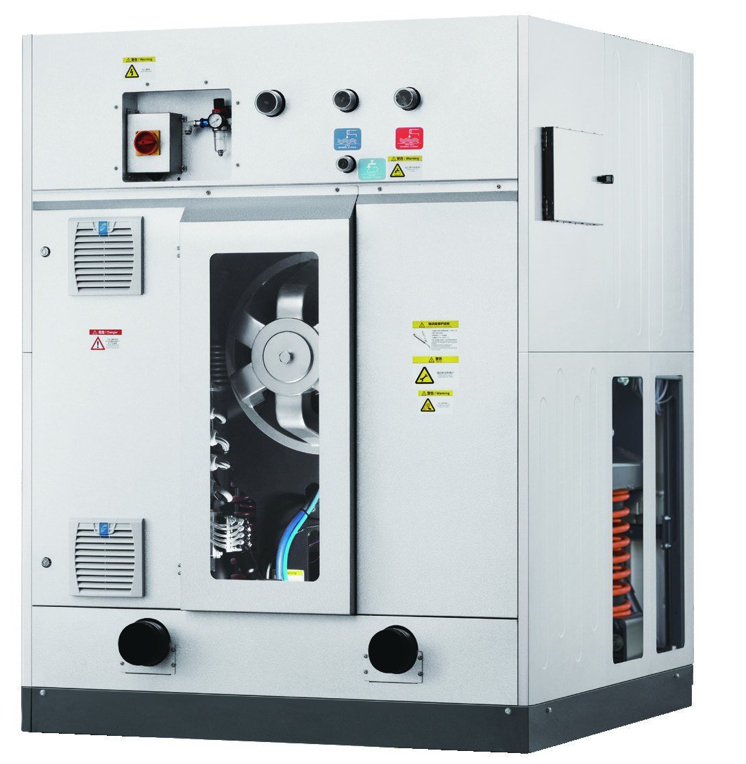 Washer internal transmission and load sensing