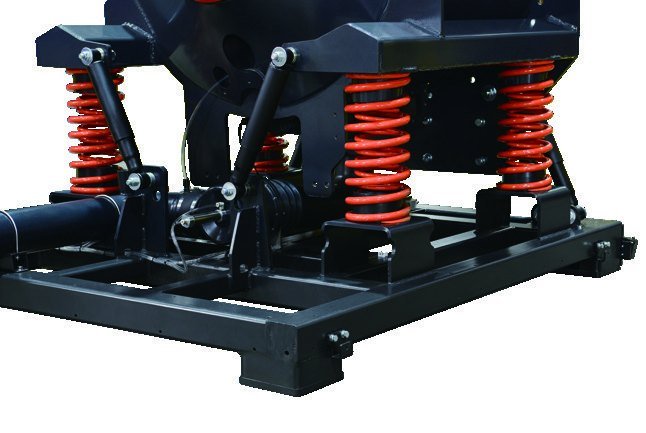 Triple shock absorption suspension springs
